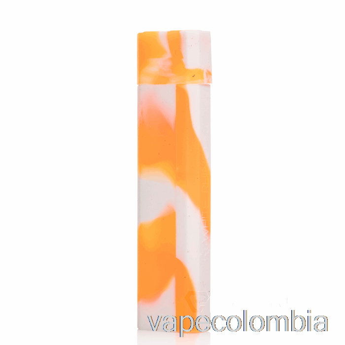 Vape Recargable Rinoceronte Blanco Silicona Dab Out [cuarzo] Naranja Blanco (brillo Ultravioleta)